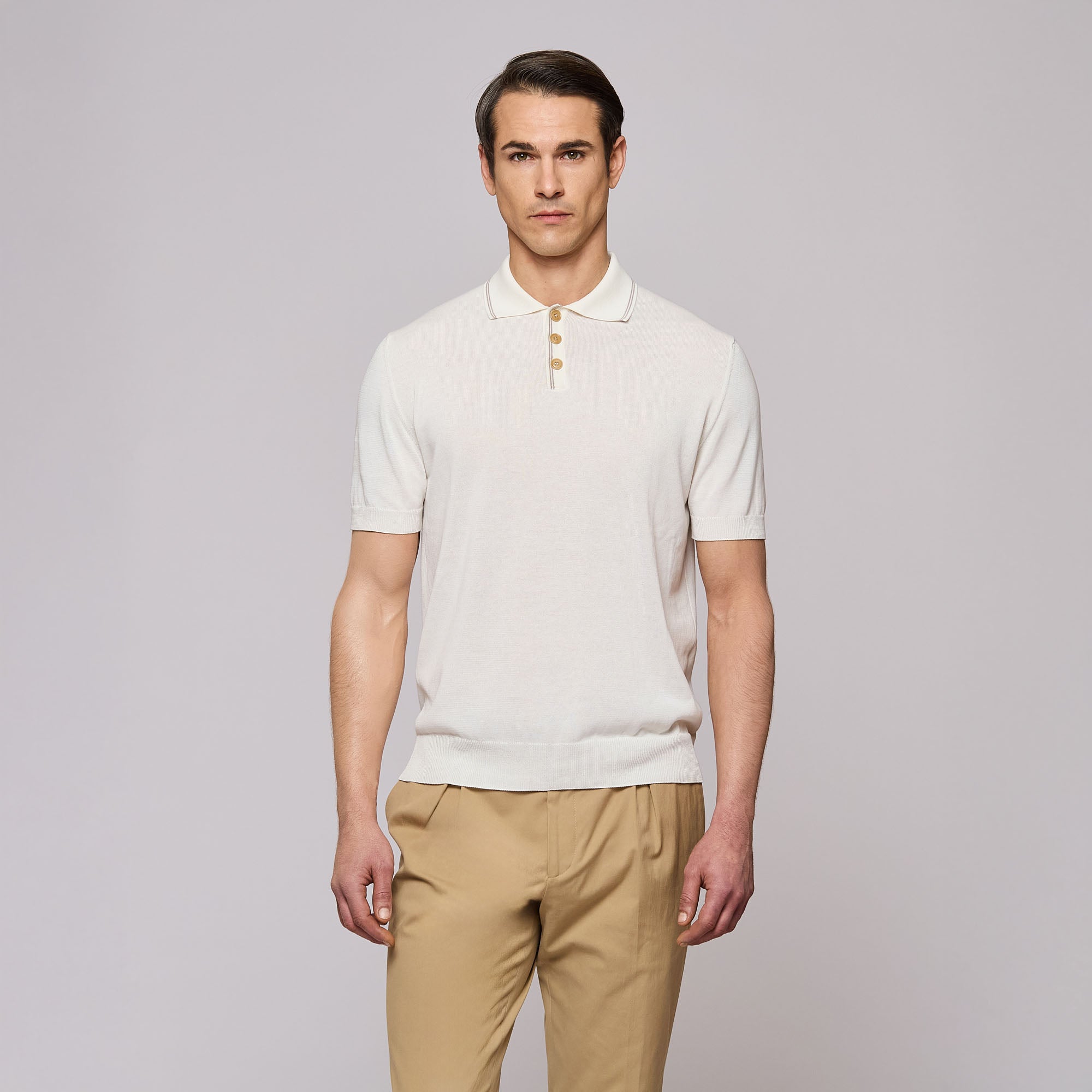 Three Buttons Polo Shirt