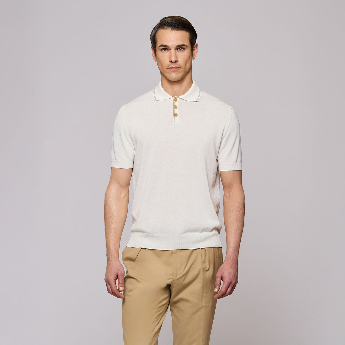 Three Buttons Polo Shirt