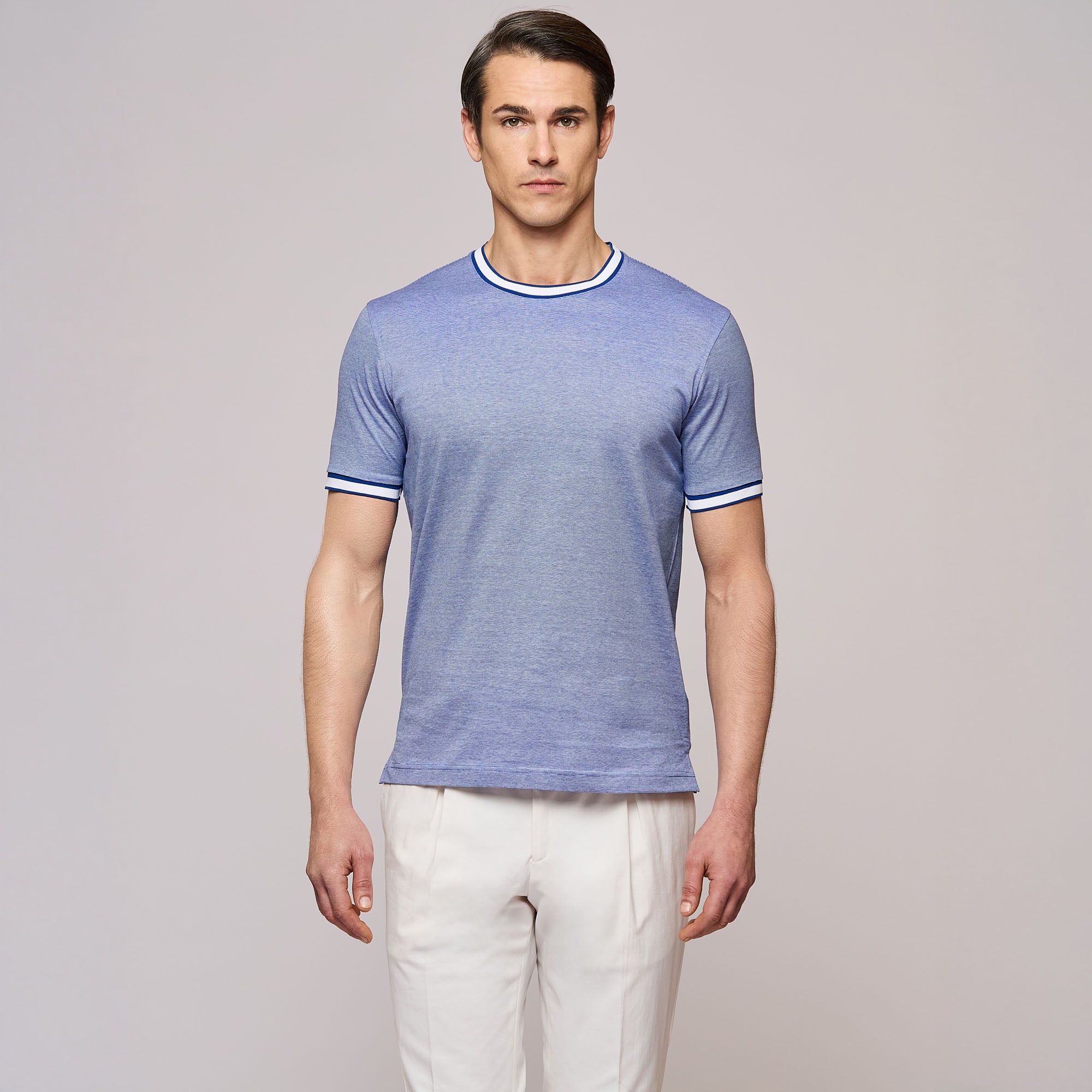 Crew Neck Jersey T-Shirt