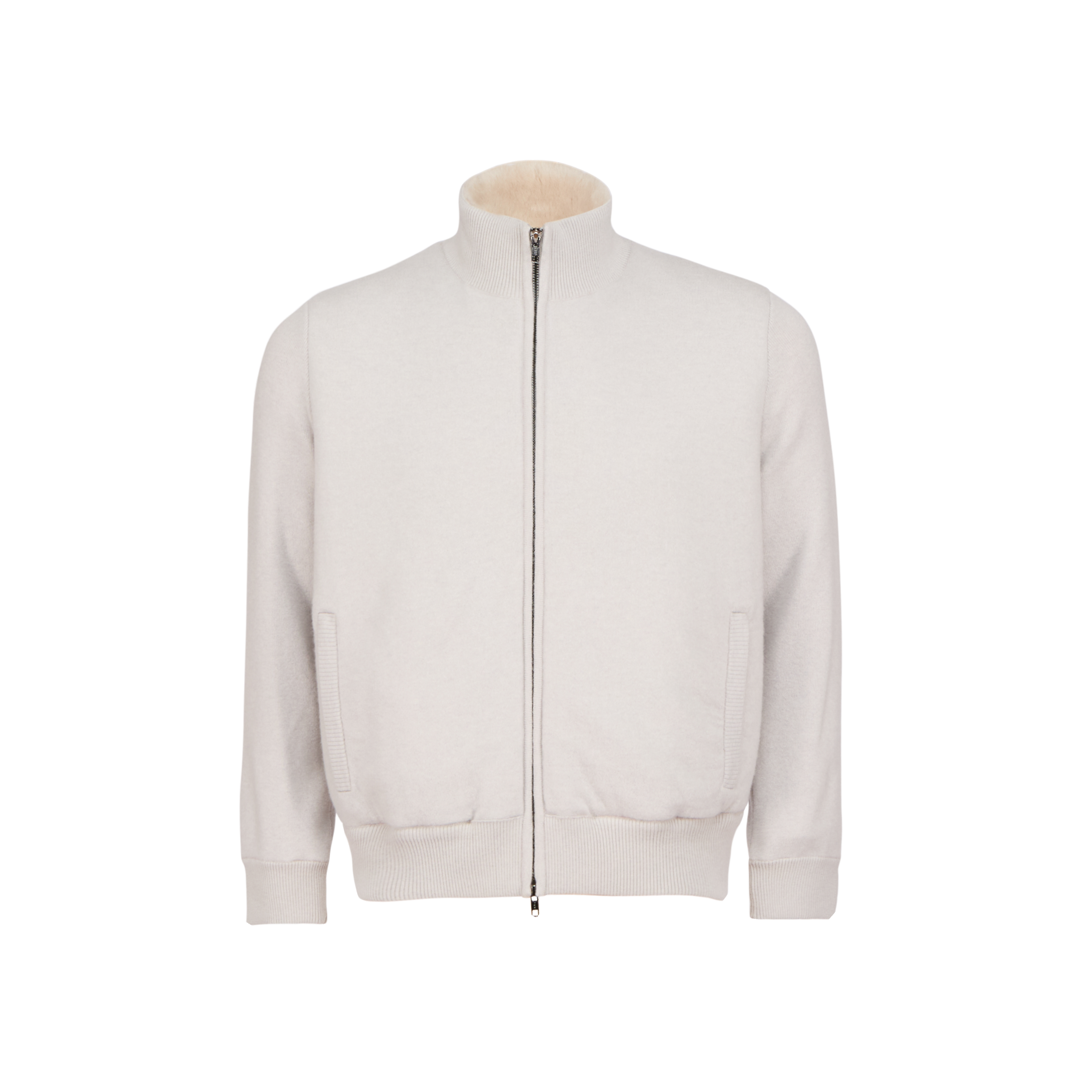 Full-Zip Knitted Jacket