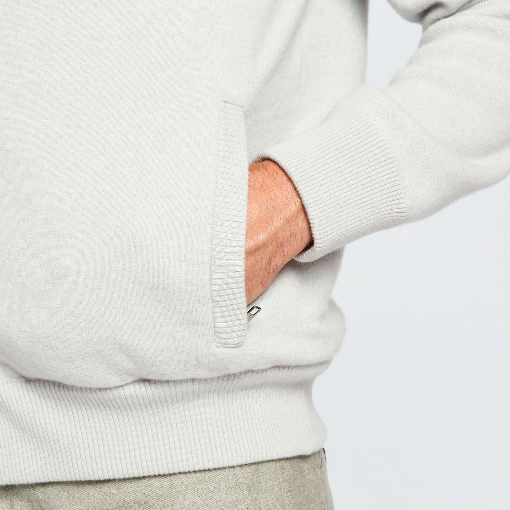 Full-Zip Knitted Jacket