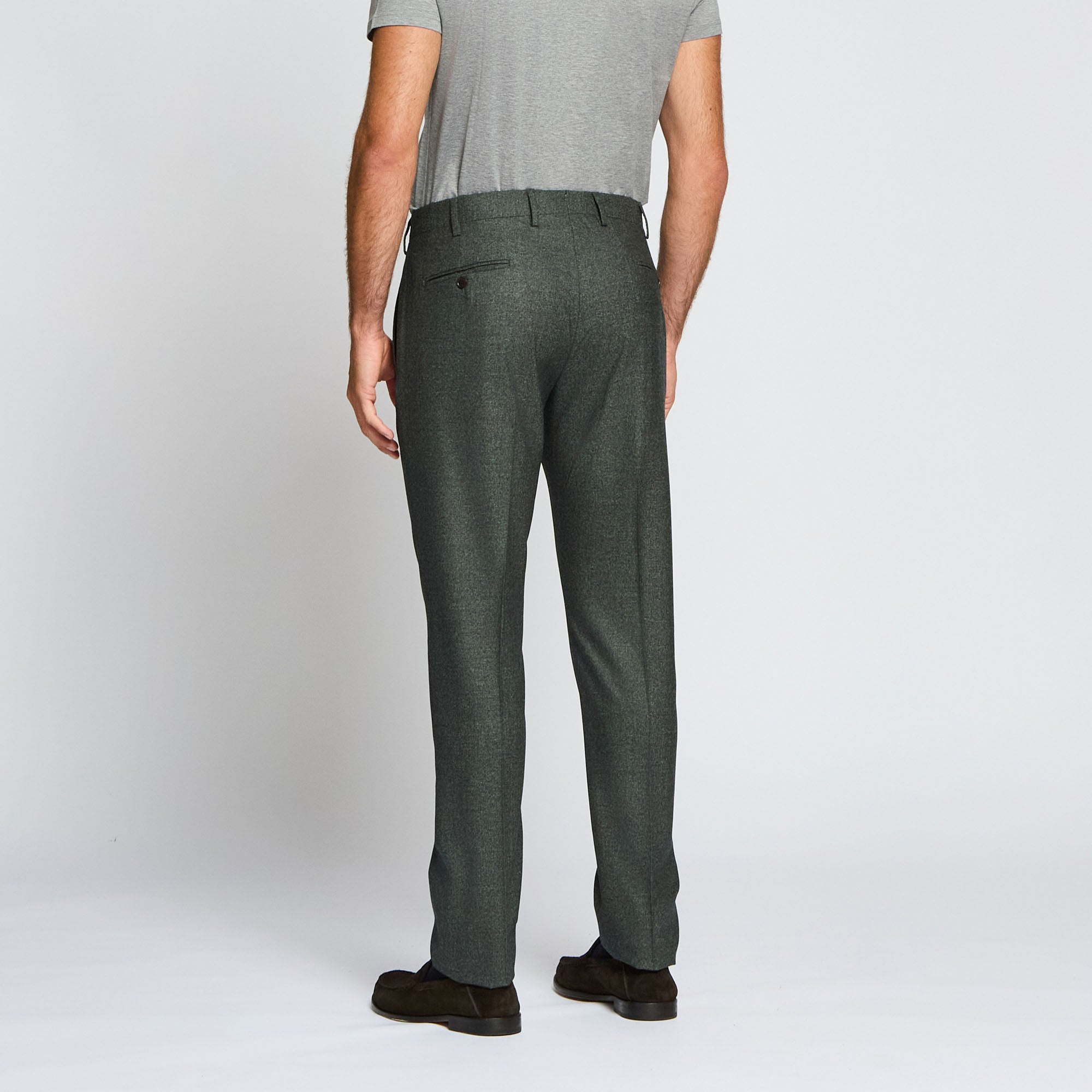Flat Front Trousers