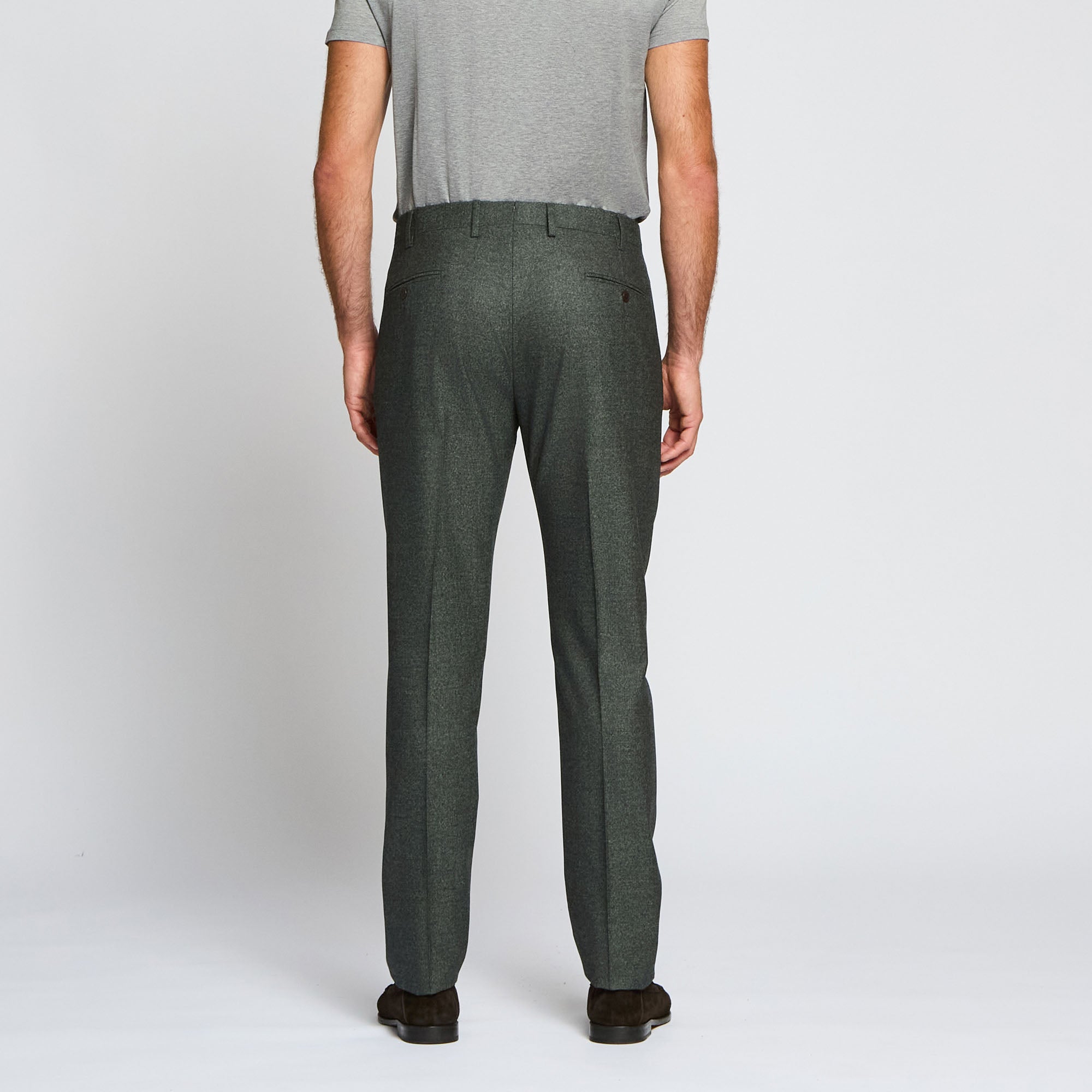 Flat Front Trousers