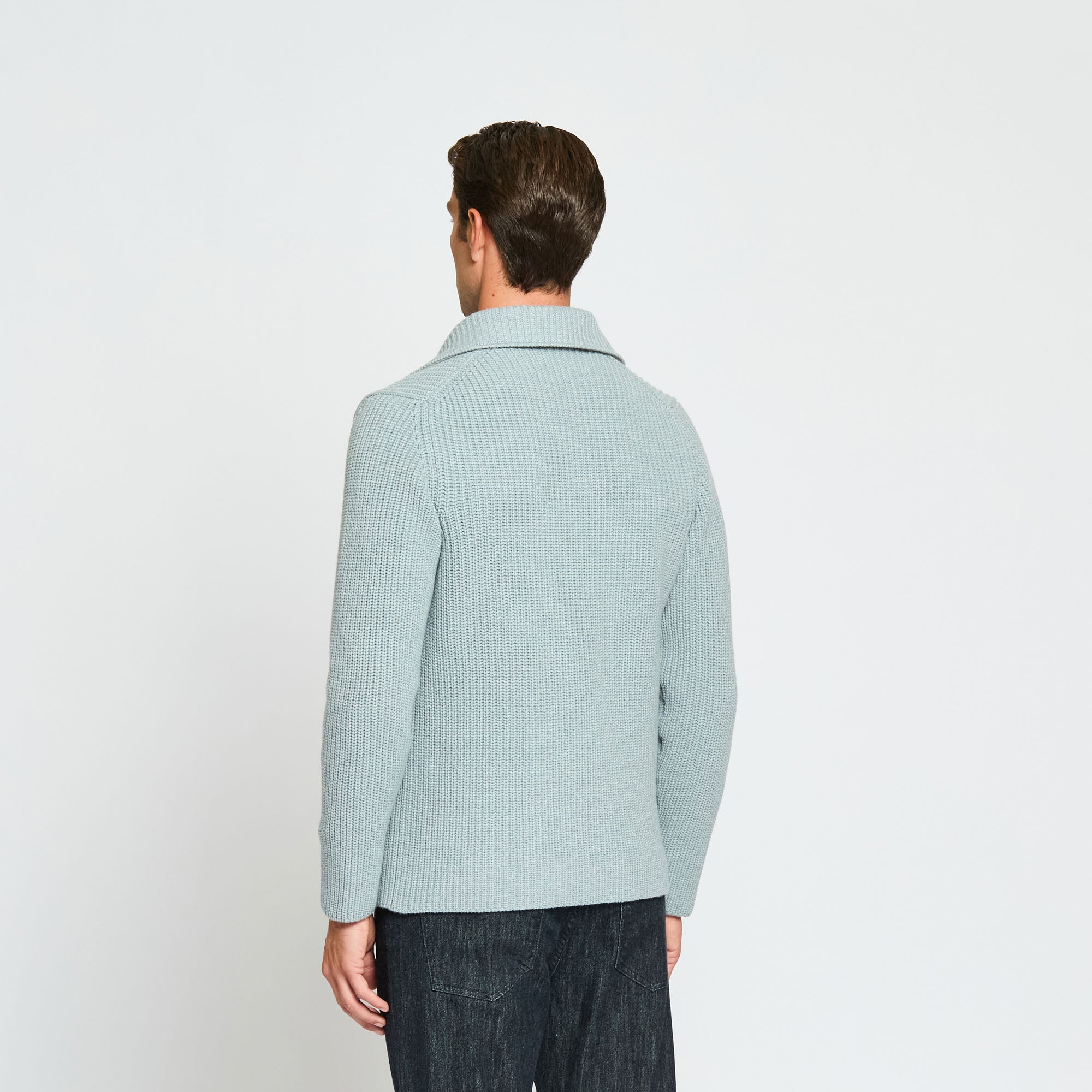 Double Breasted Knitted Jacket