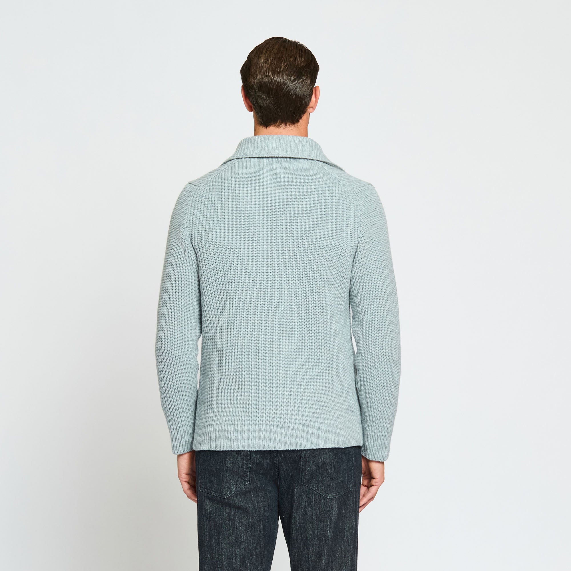 Double Breasted Knitted Jacket