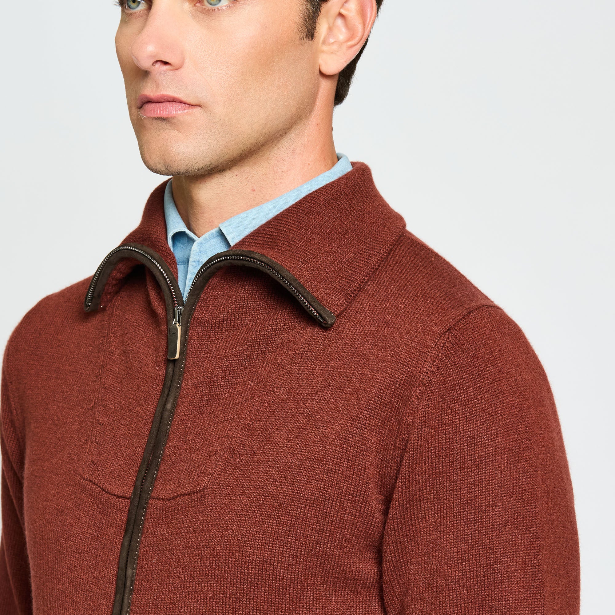 Full-Zip Sweater