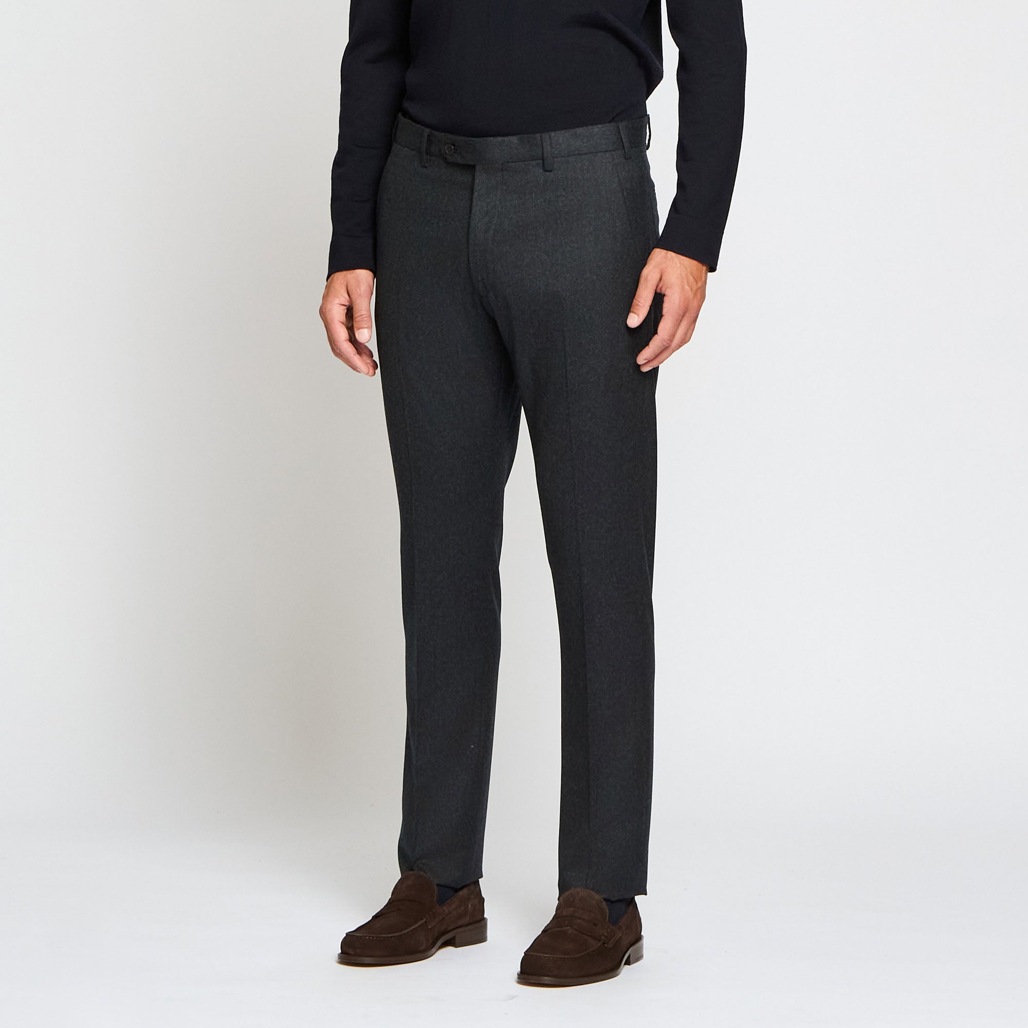 Flat Front Trousers