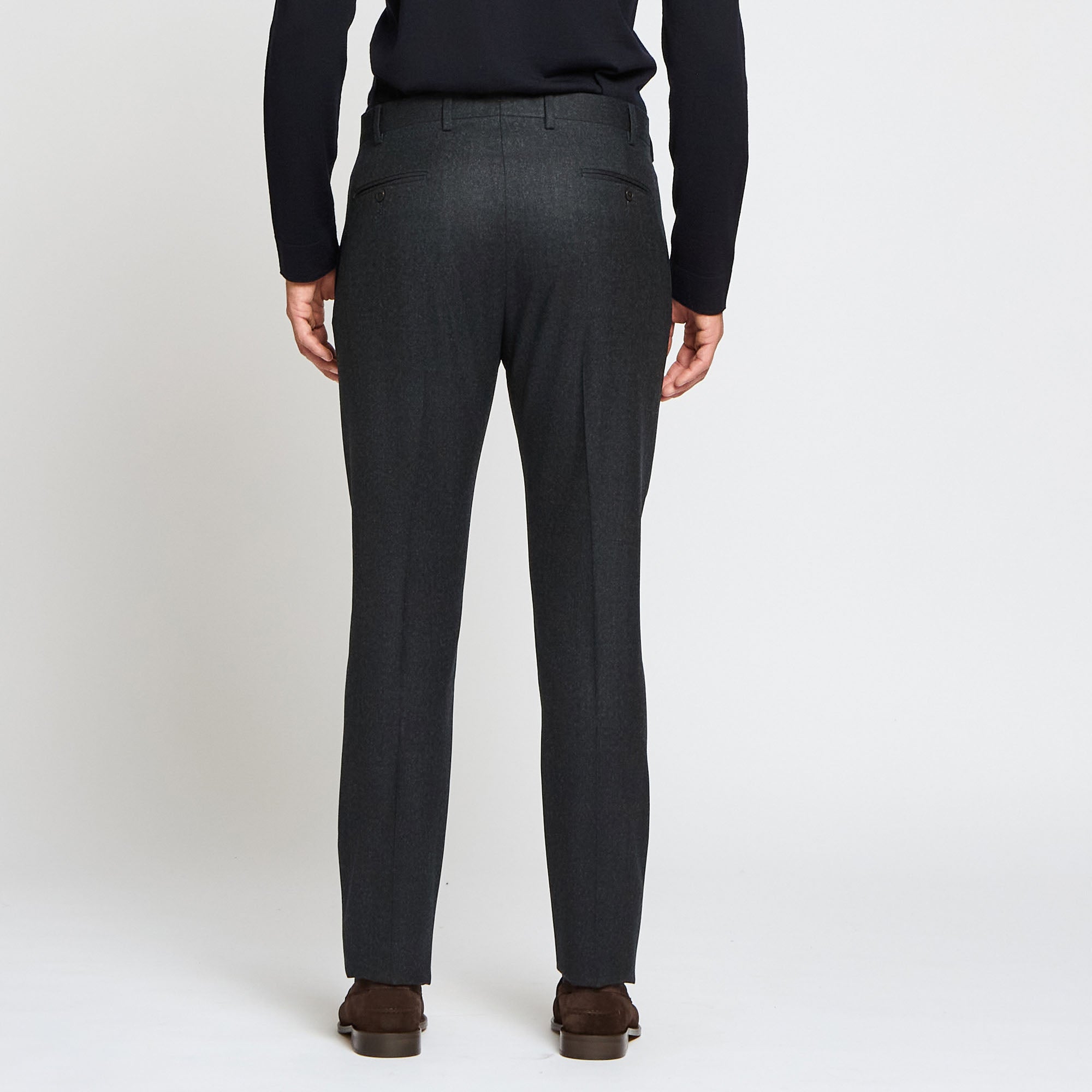 Flat Front Trousers
