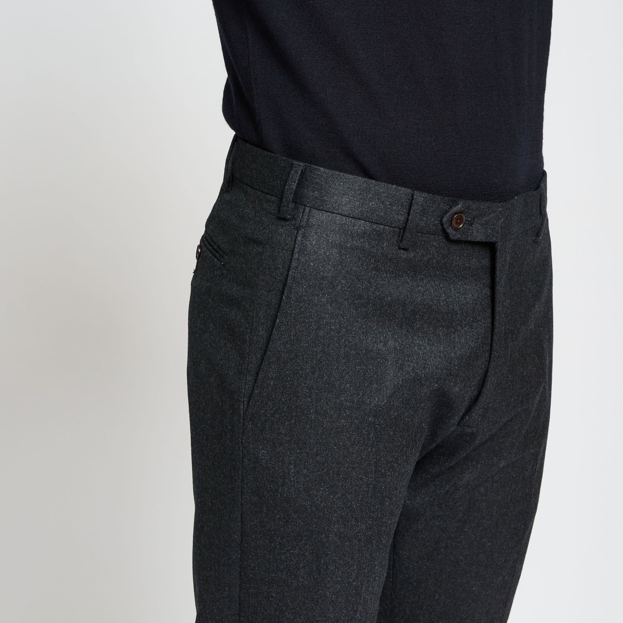 Flat Front Trousers