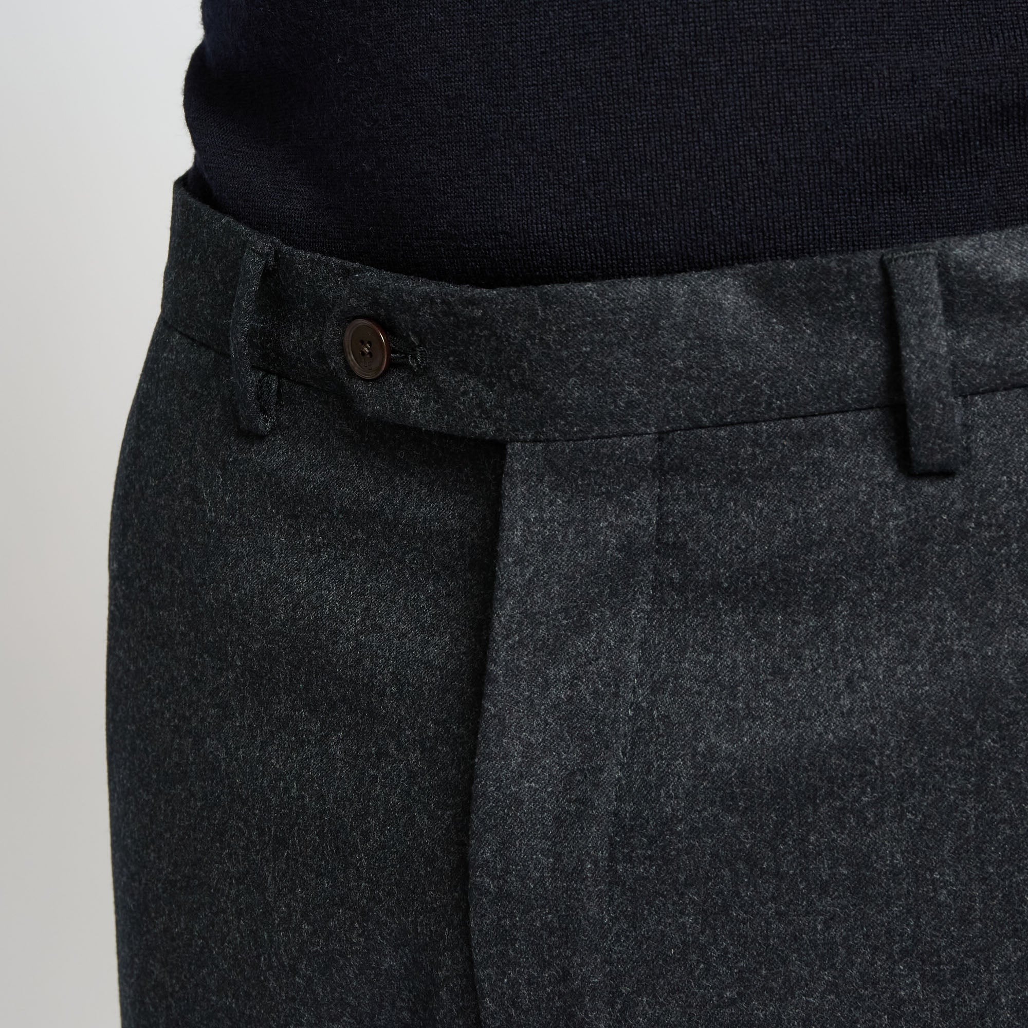 Flat Front Trousers