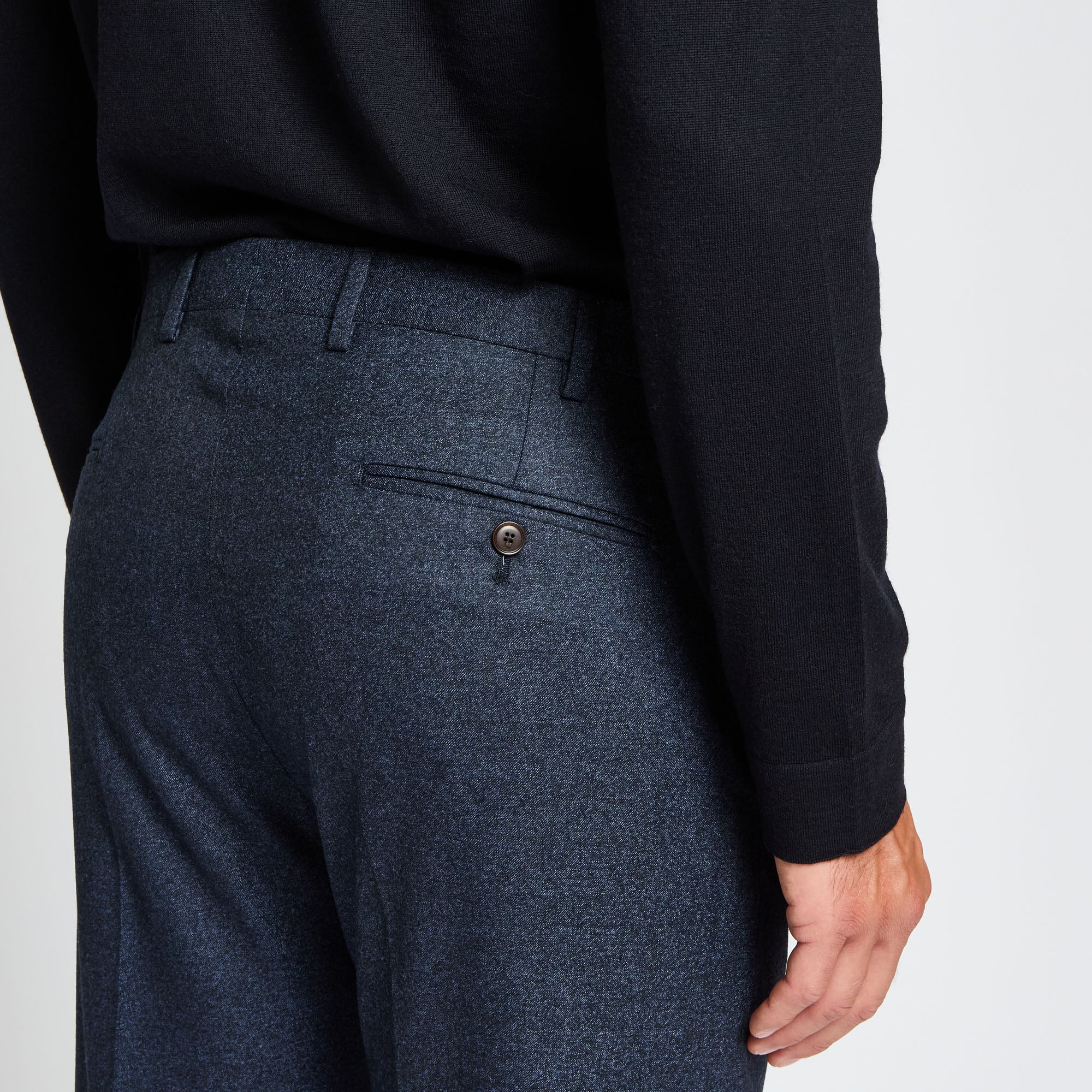 Flat Front Trousers