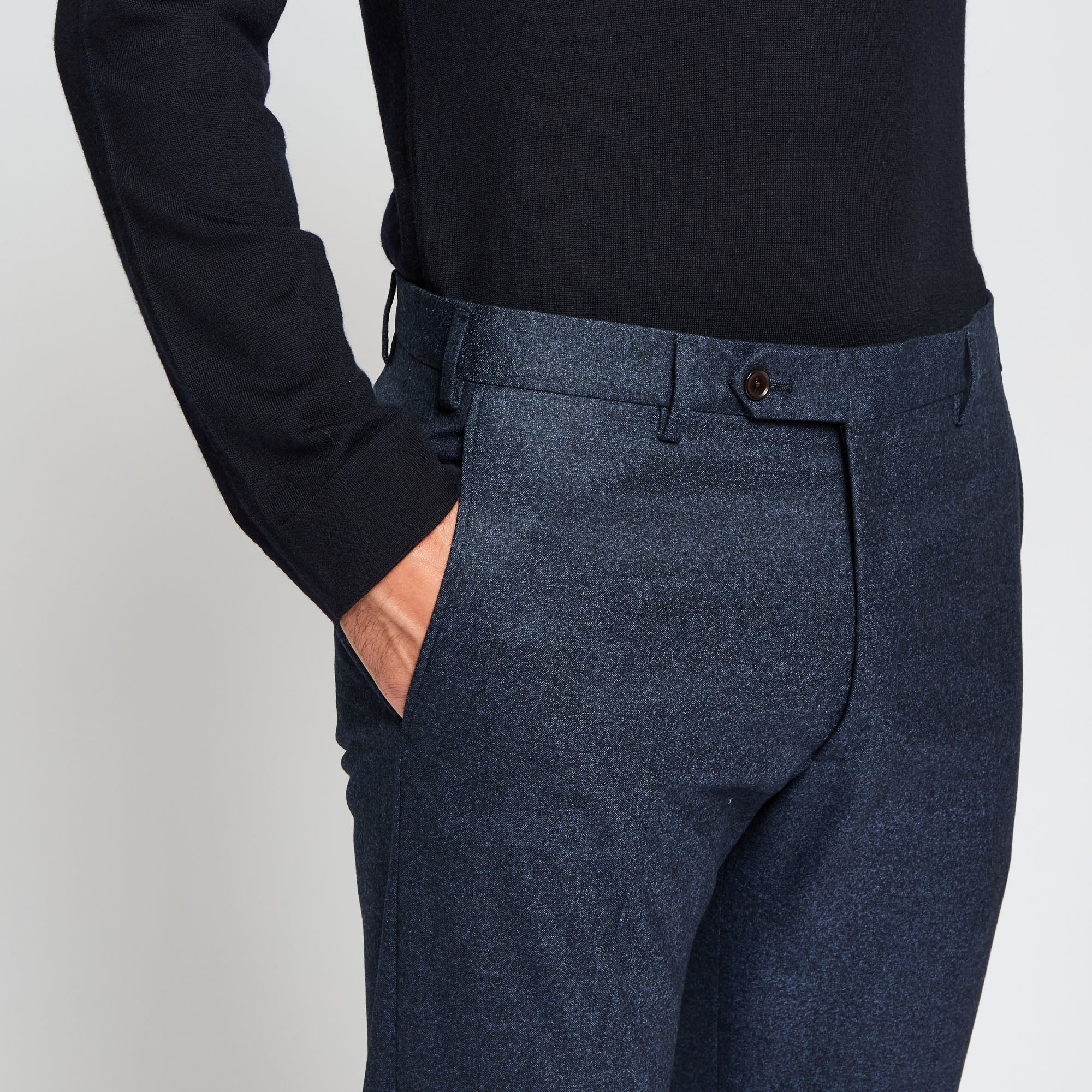Flat Front Trousers
