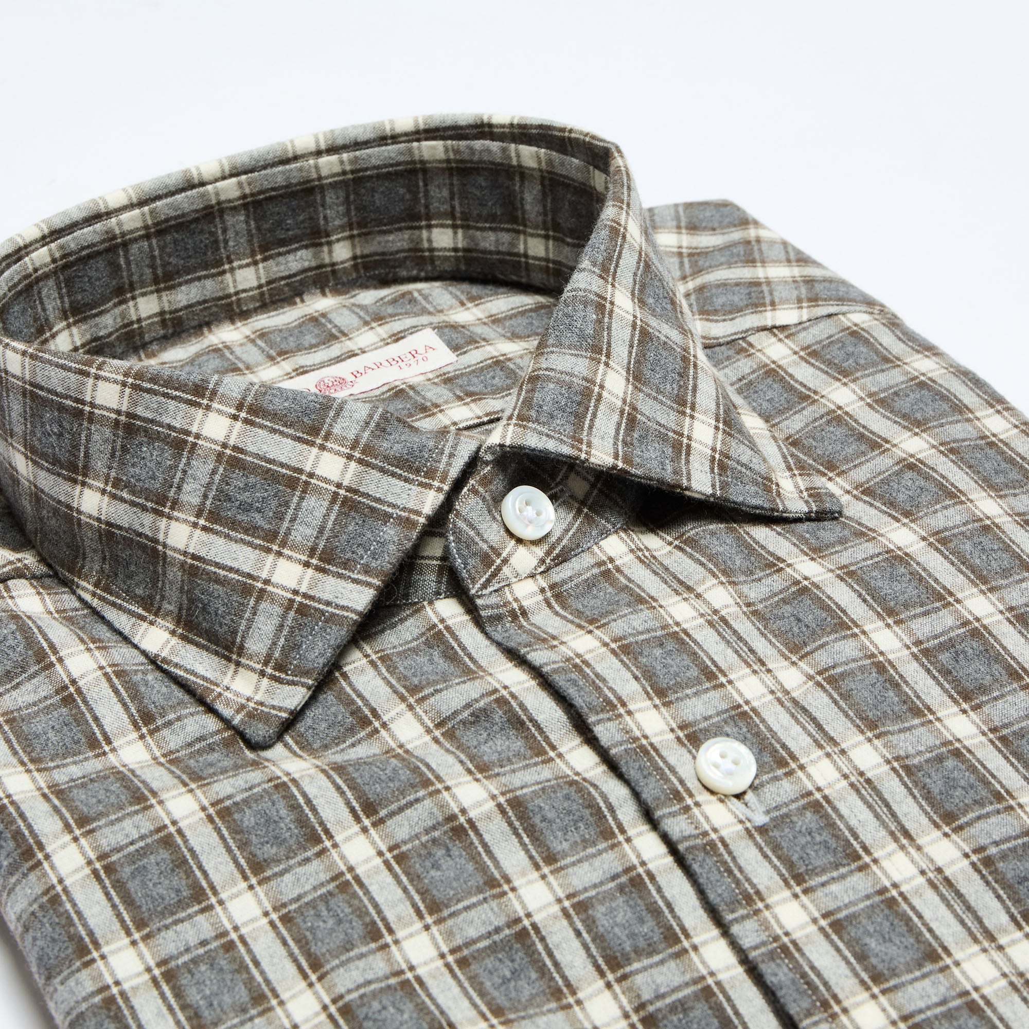 Spread Collar Soft Shirt