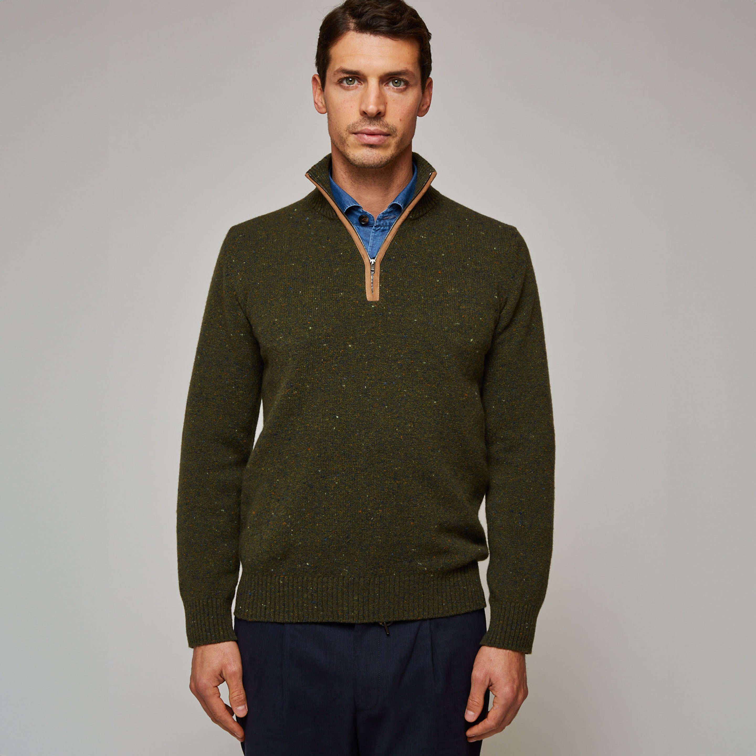 Quarter-Zipper Sweater