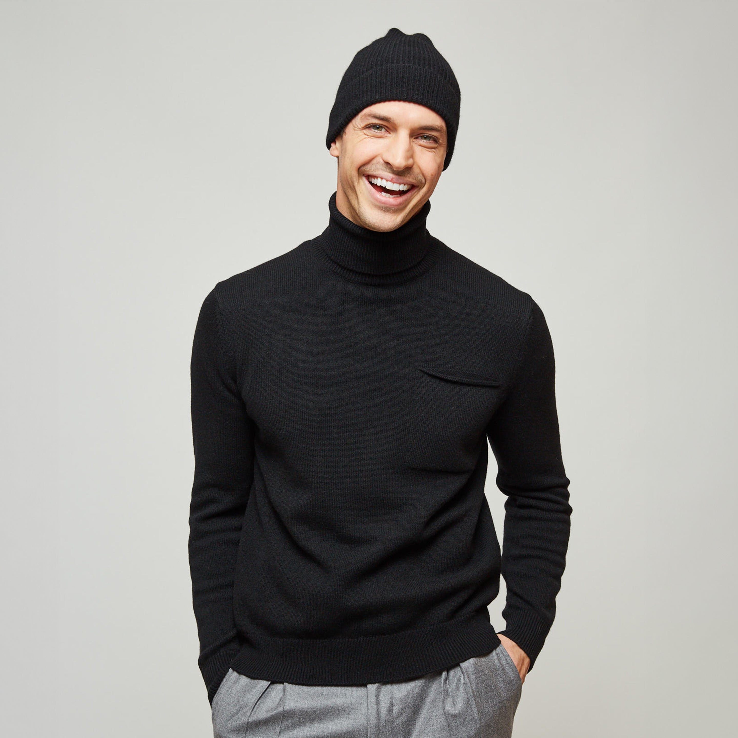 Turtleneck with Pocket