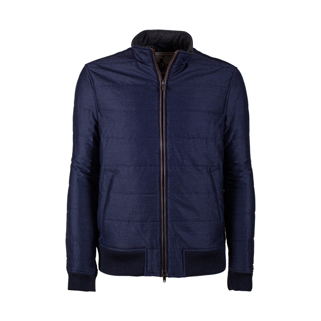 Quilted Blouson Jacket