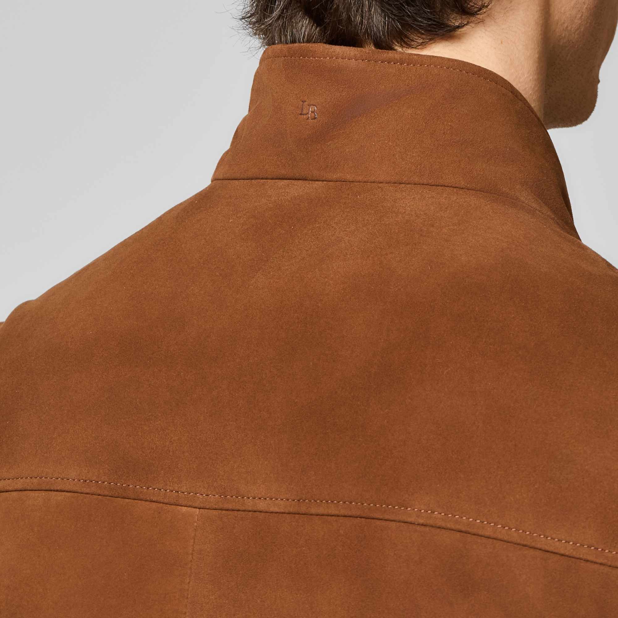 Reversible Padded Suede Vest