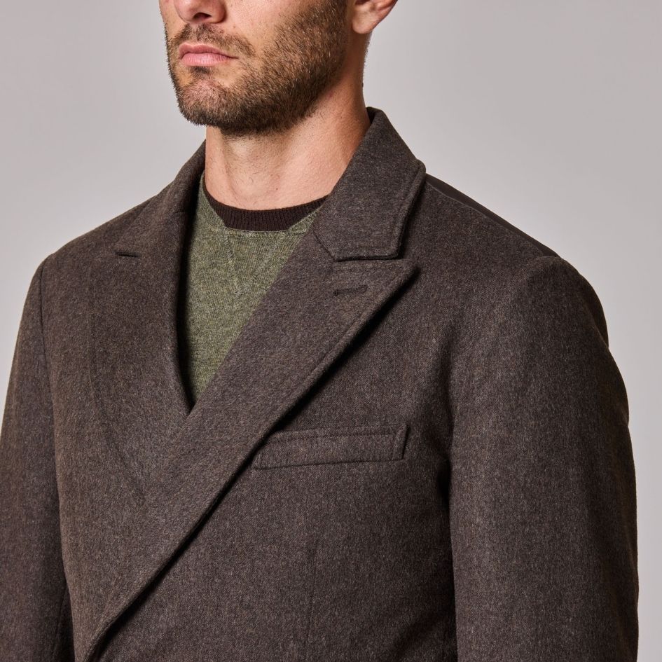 Double-Breasted Padded Jacket