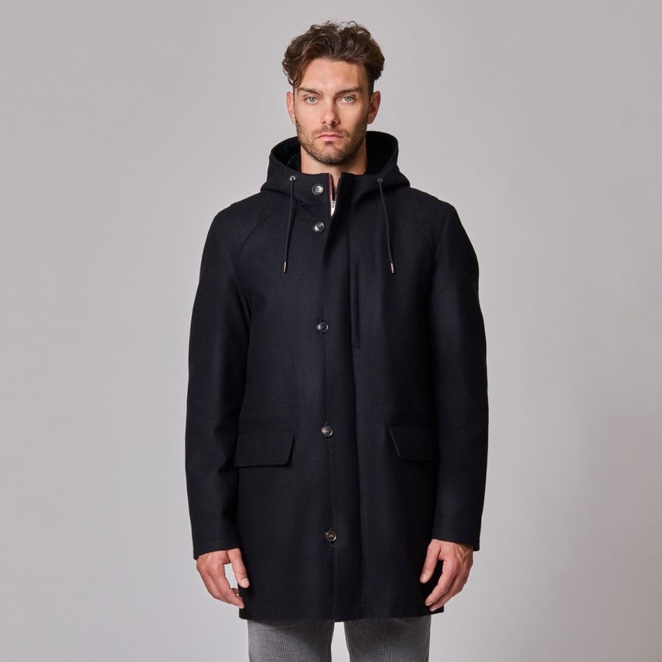 Hooded Overcoat