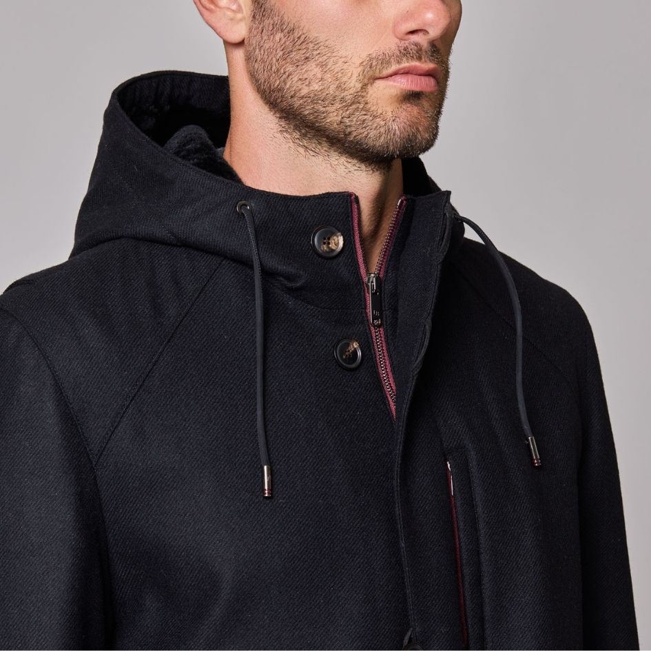 Hooded Overcoat