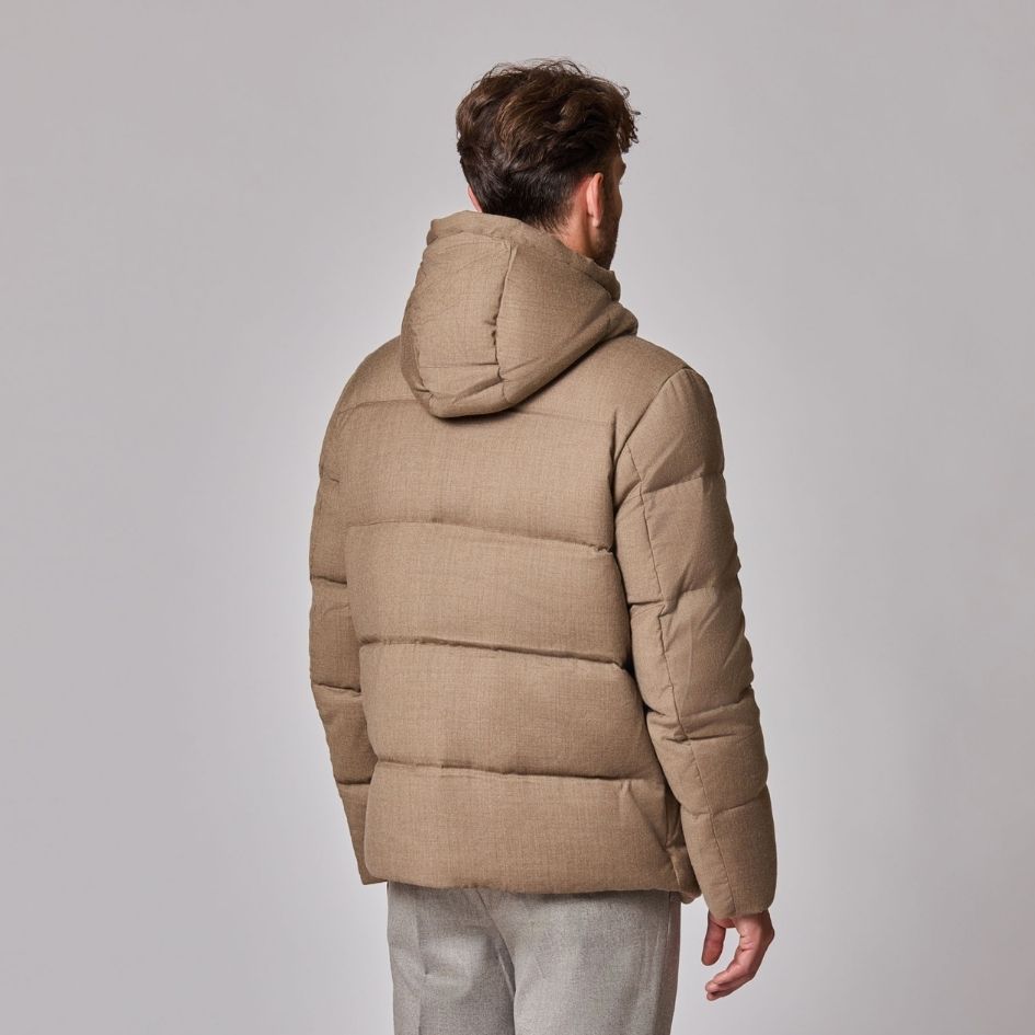 Hooded Padded Blouson