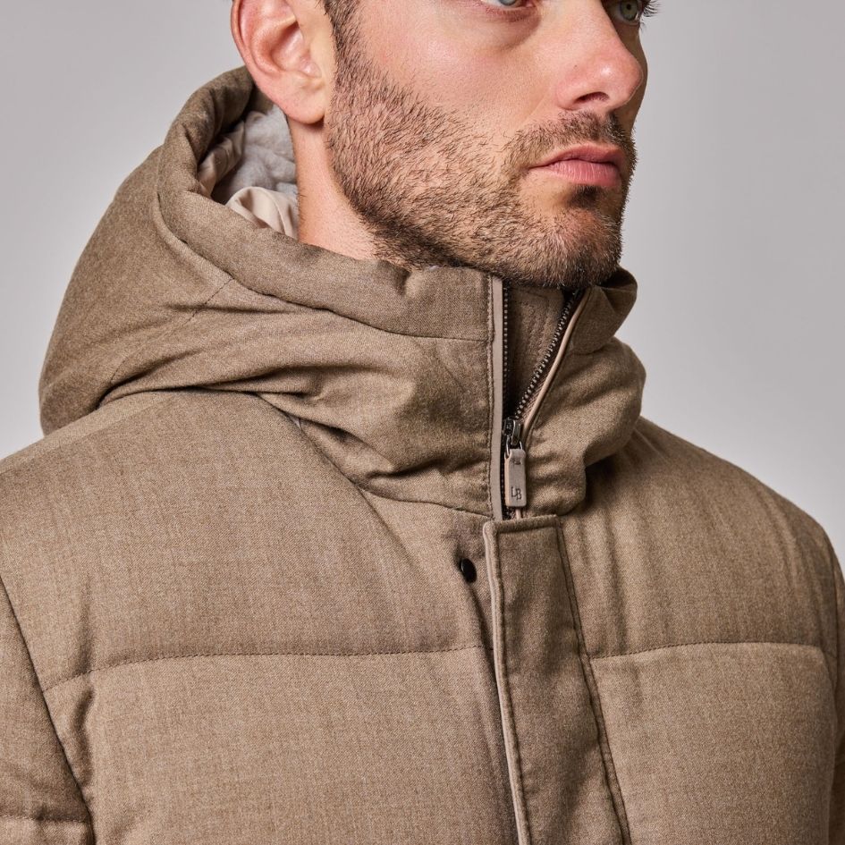 Hooded Padded Blouson
