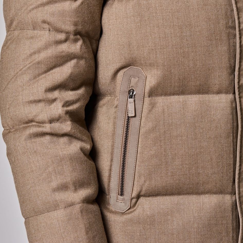 Hooded Padded Blouson