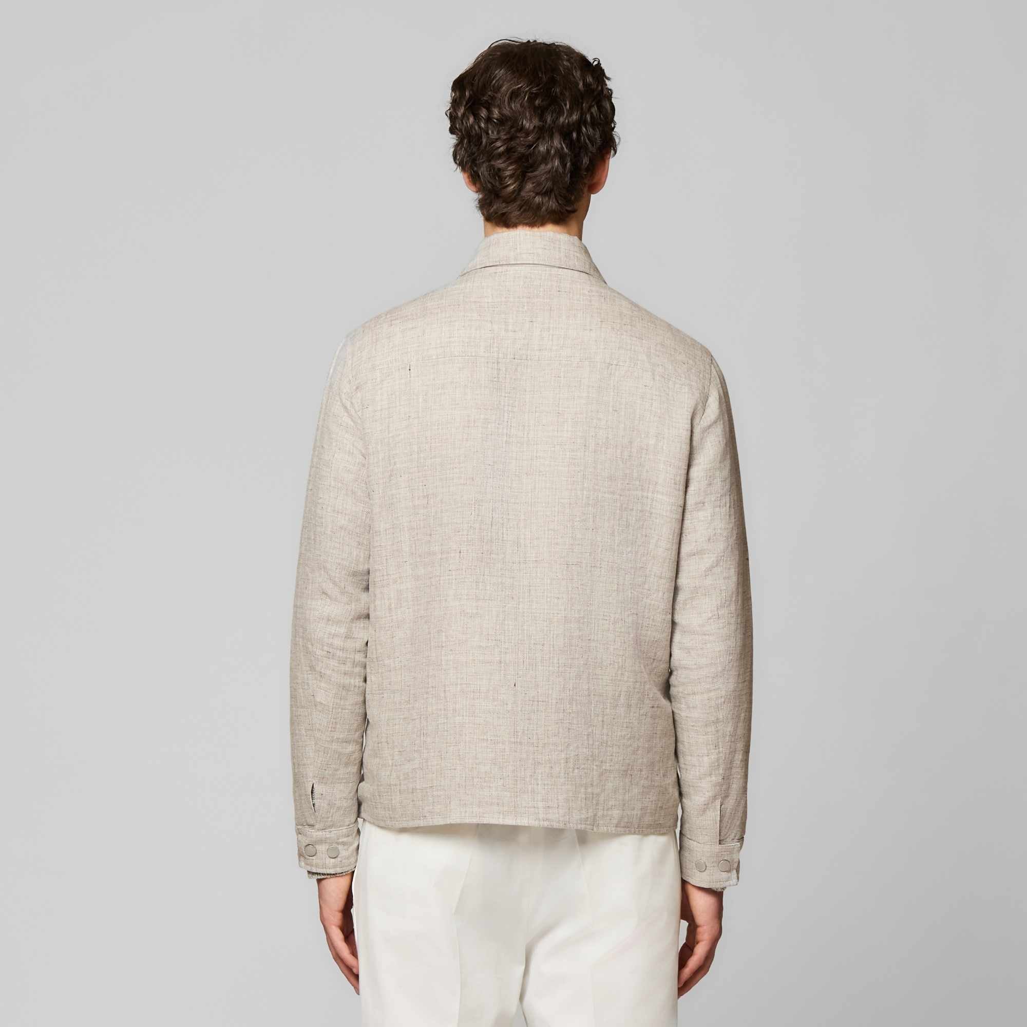 Reversible Padded Shirt Jacket