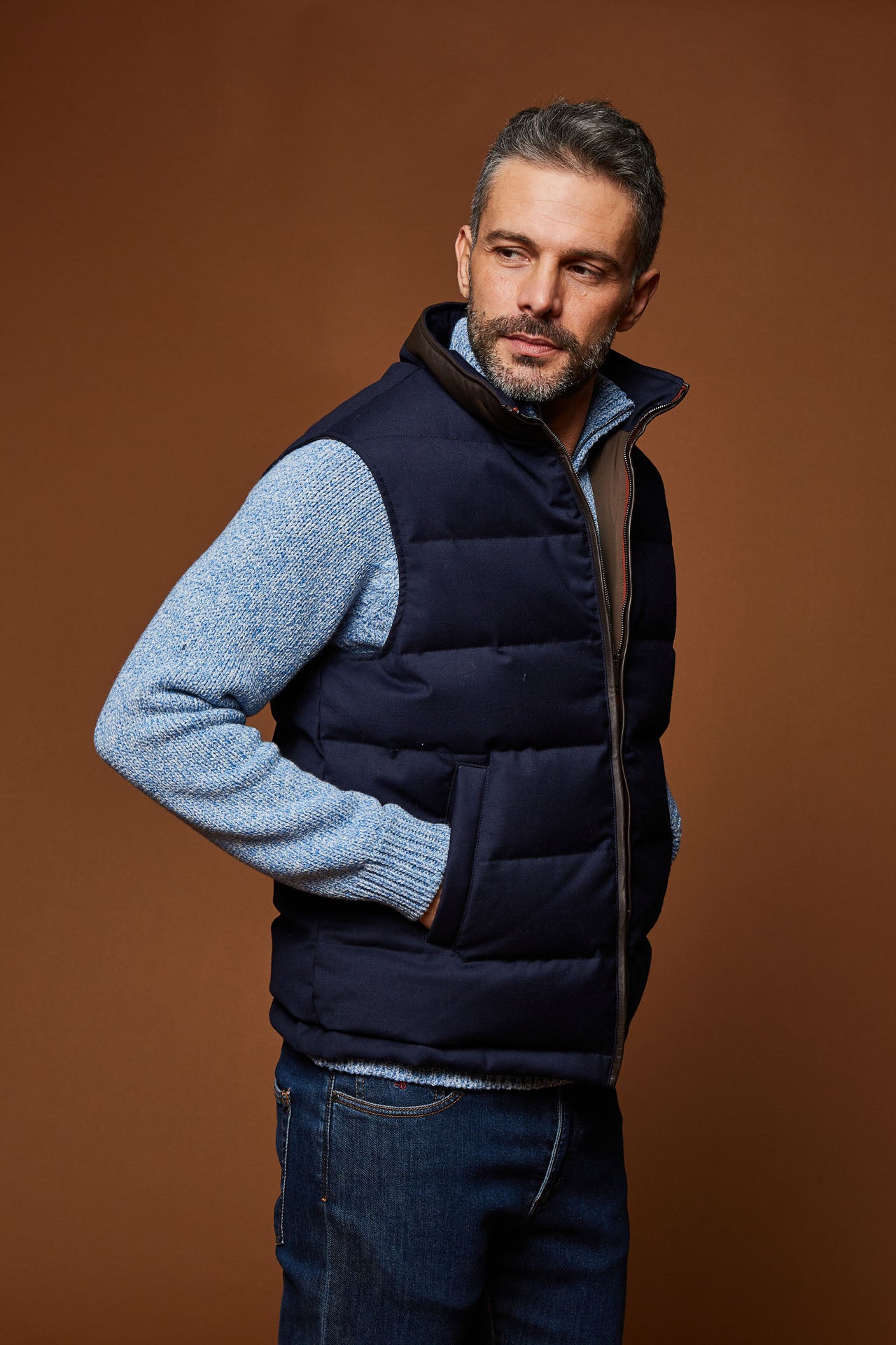 Luciano barbera vest sale