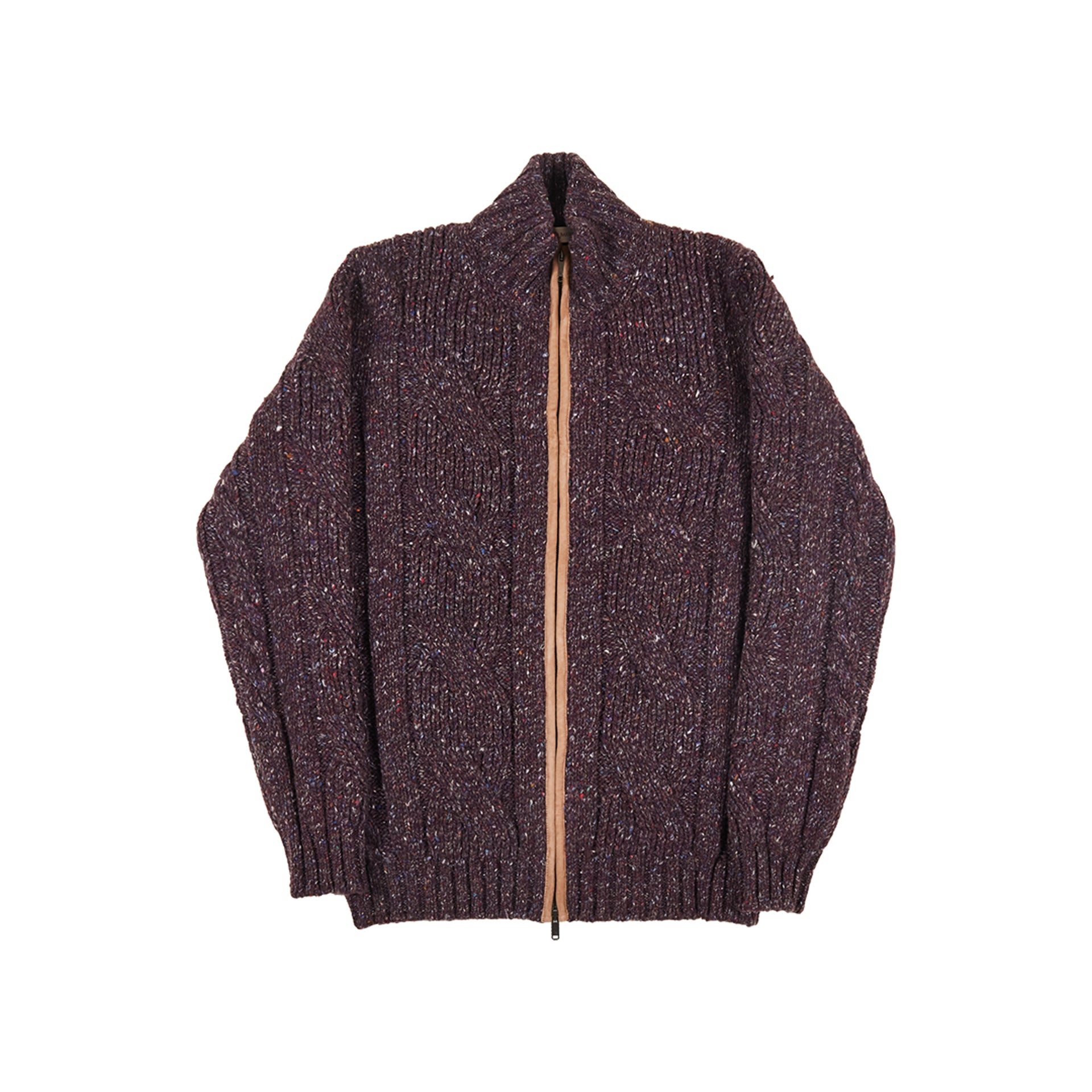 Full-Zipper Sweater