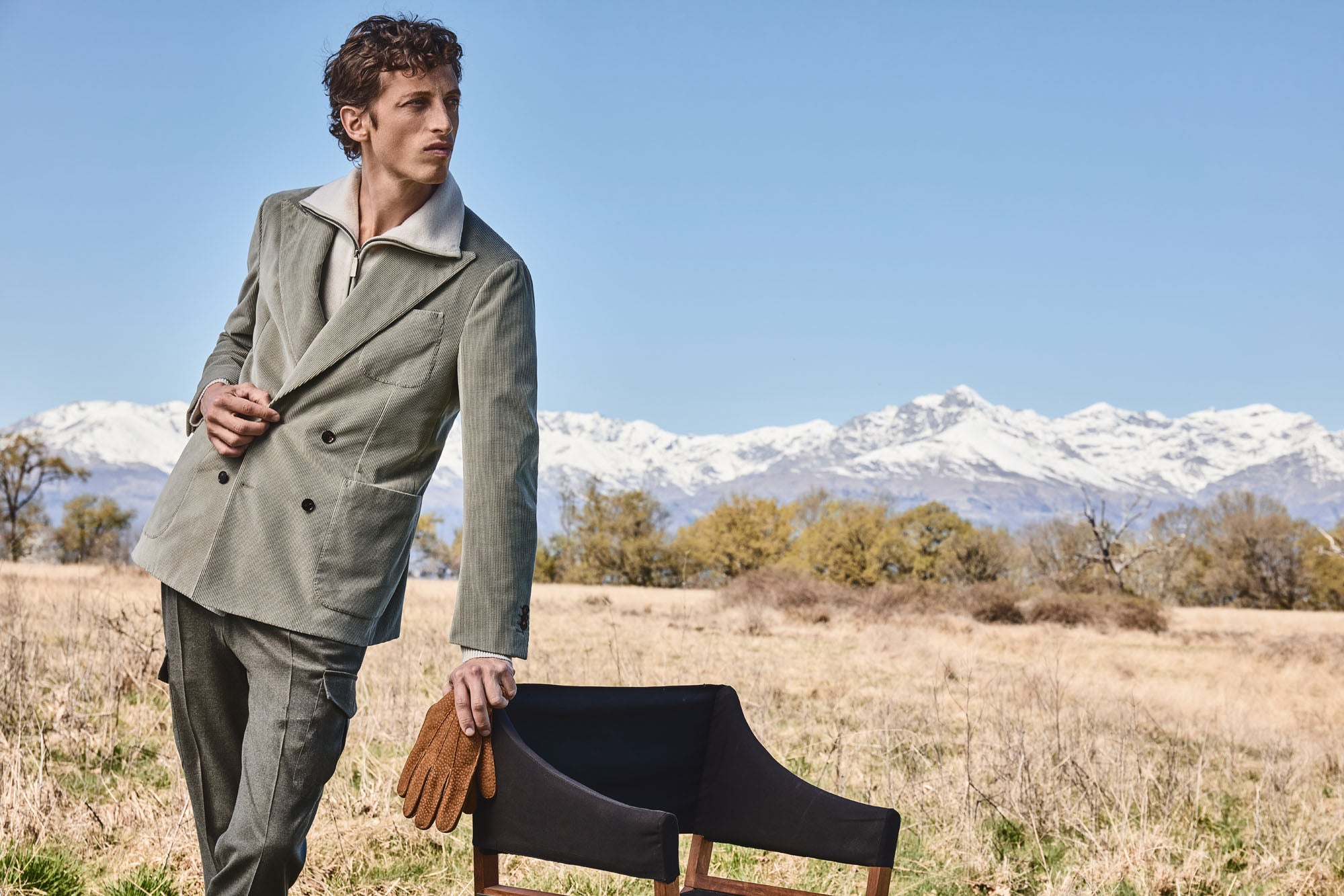 ジャケット・アウター luciano barbera silk linen zipup blouson Luciano Barbera Official Store