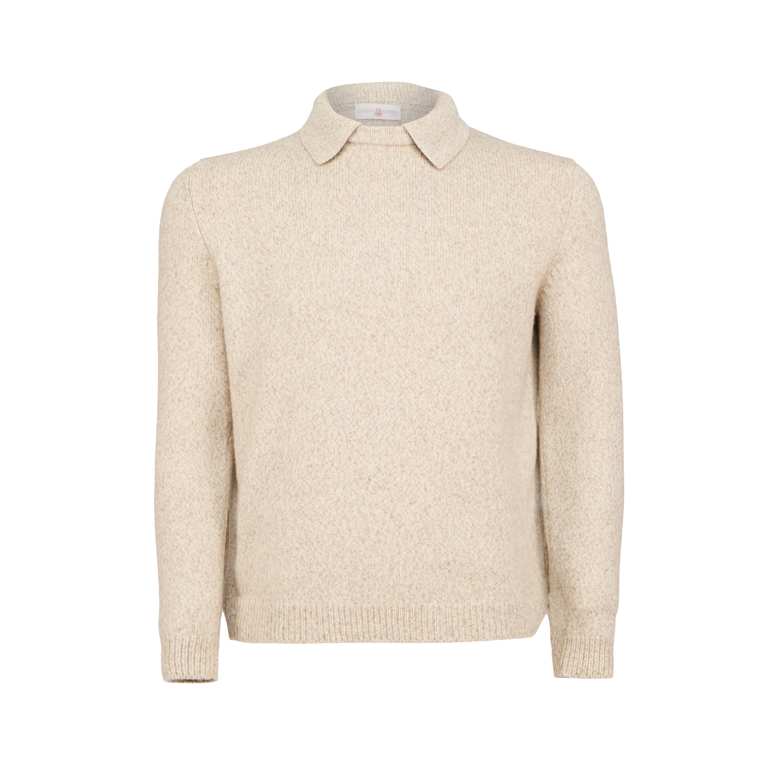 Polo Collar Crew Neck
