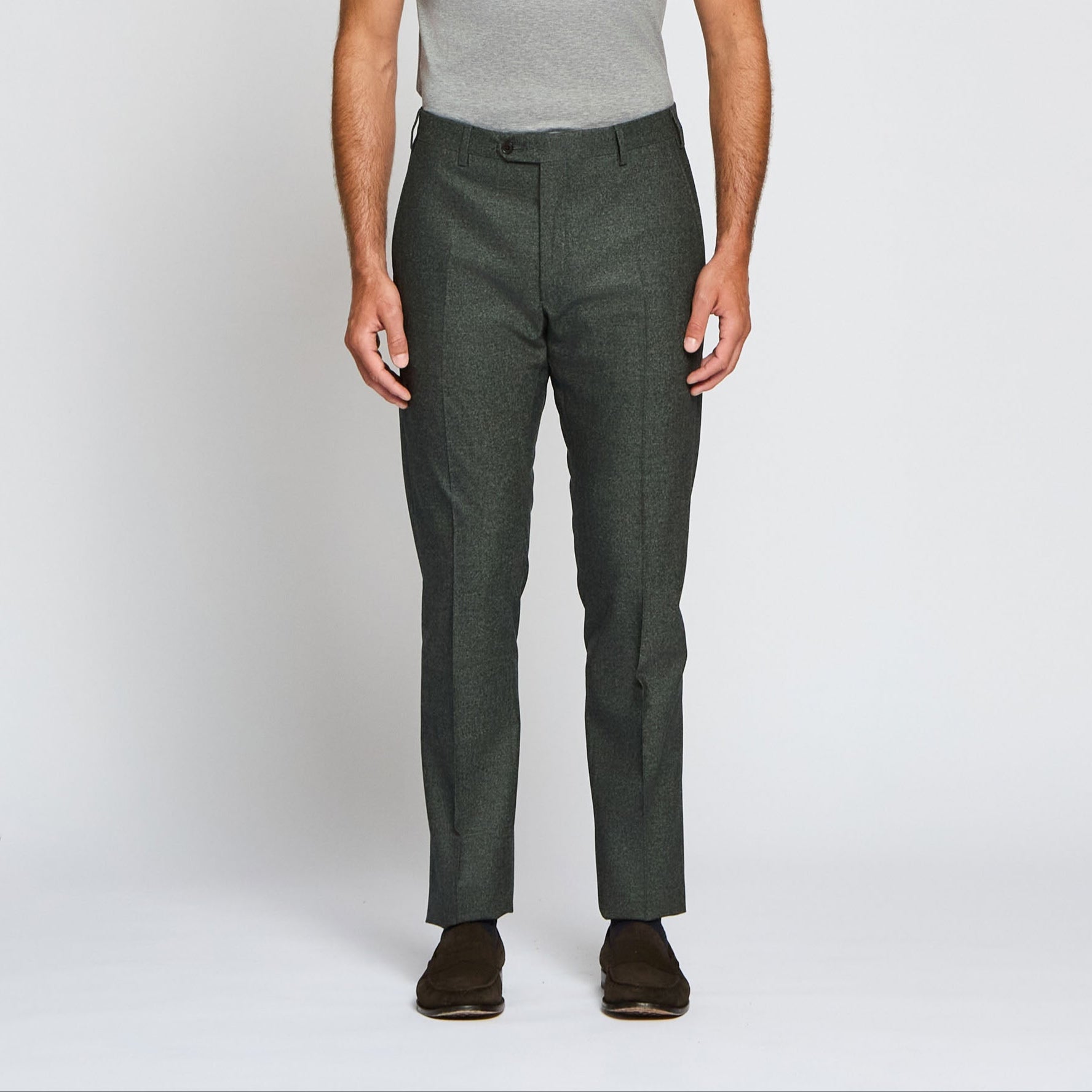 Flat Front Trousers