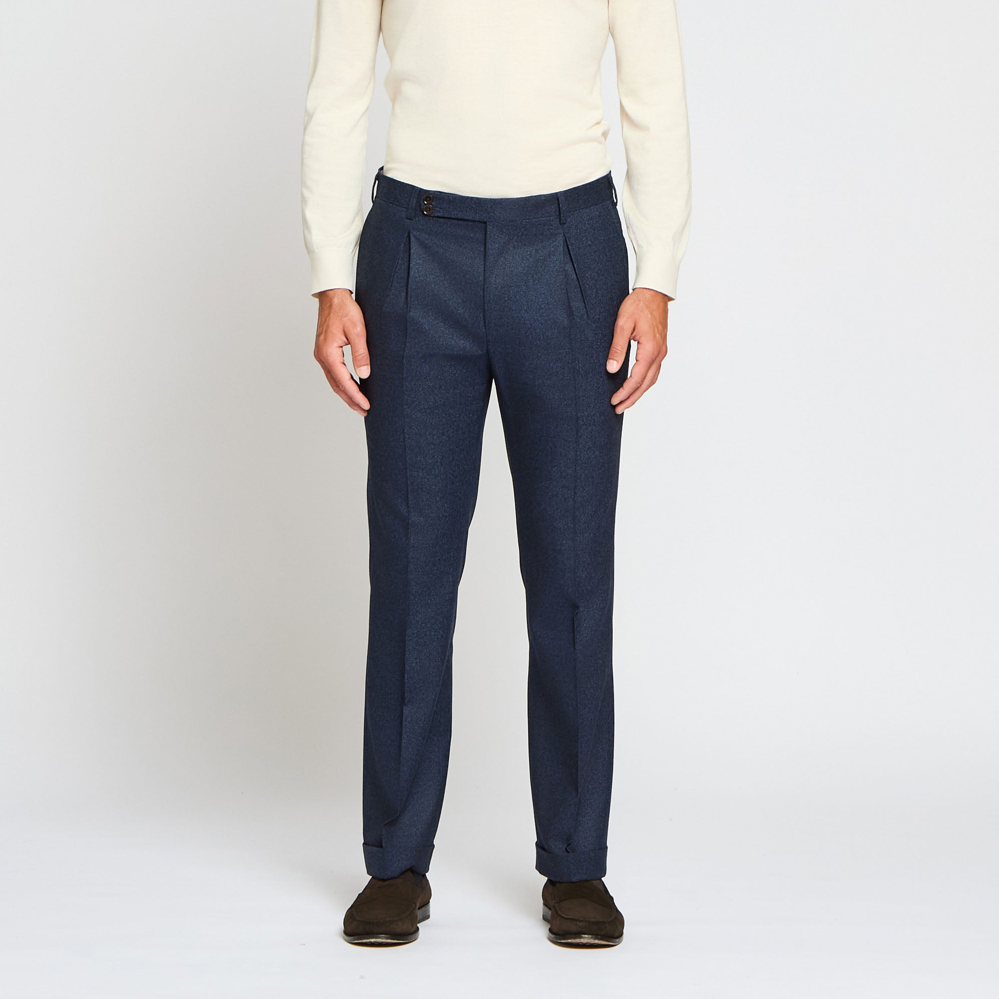 Single Pleat Trousers
