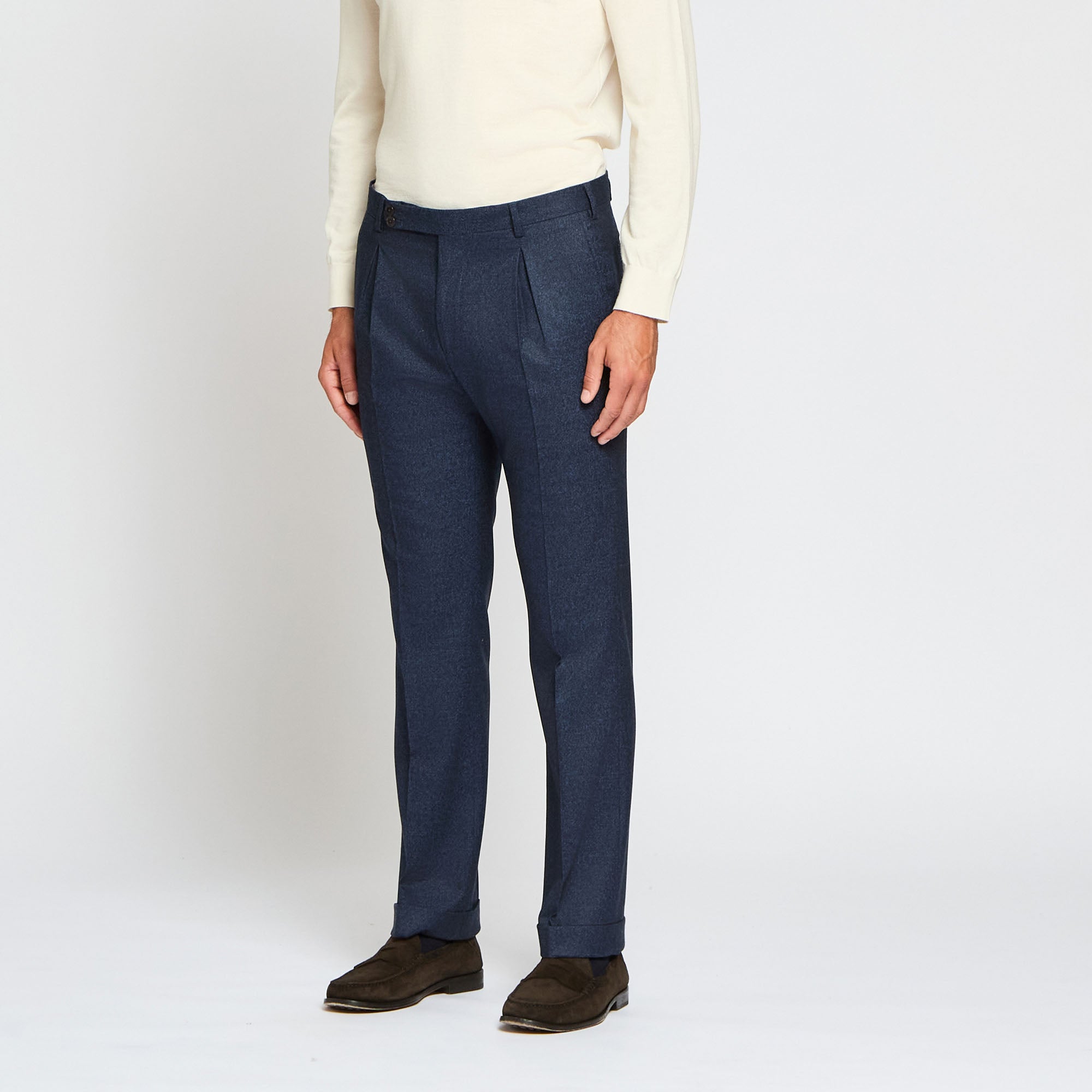 Single Pleat Trousers